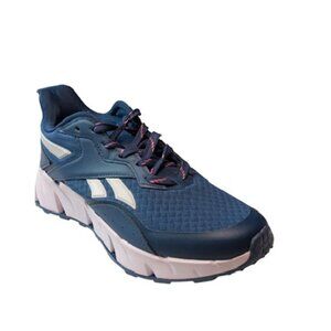 Reebok Womens Blue/Pink Mesh Lace-up Pull On Cap Toe Athletic Shoes Size 10 NWOB